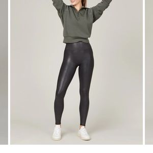 Spanx faux leather leggings